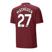 Manchester City Matheus Nunes #27 Tredjedrakt 2024-25 Kortermet